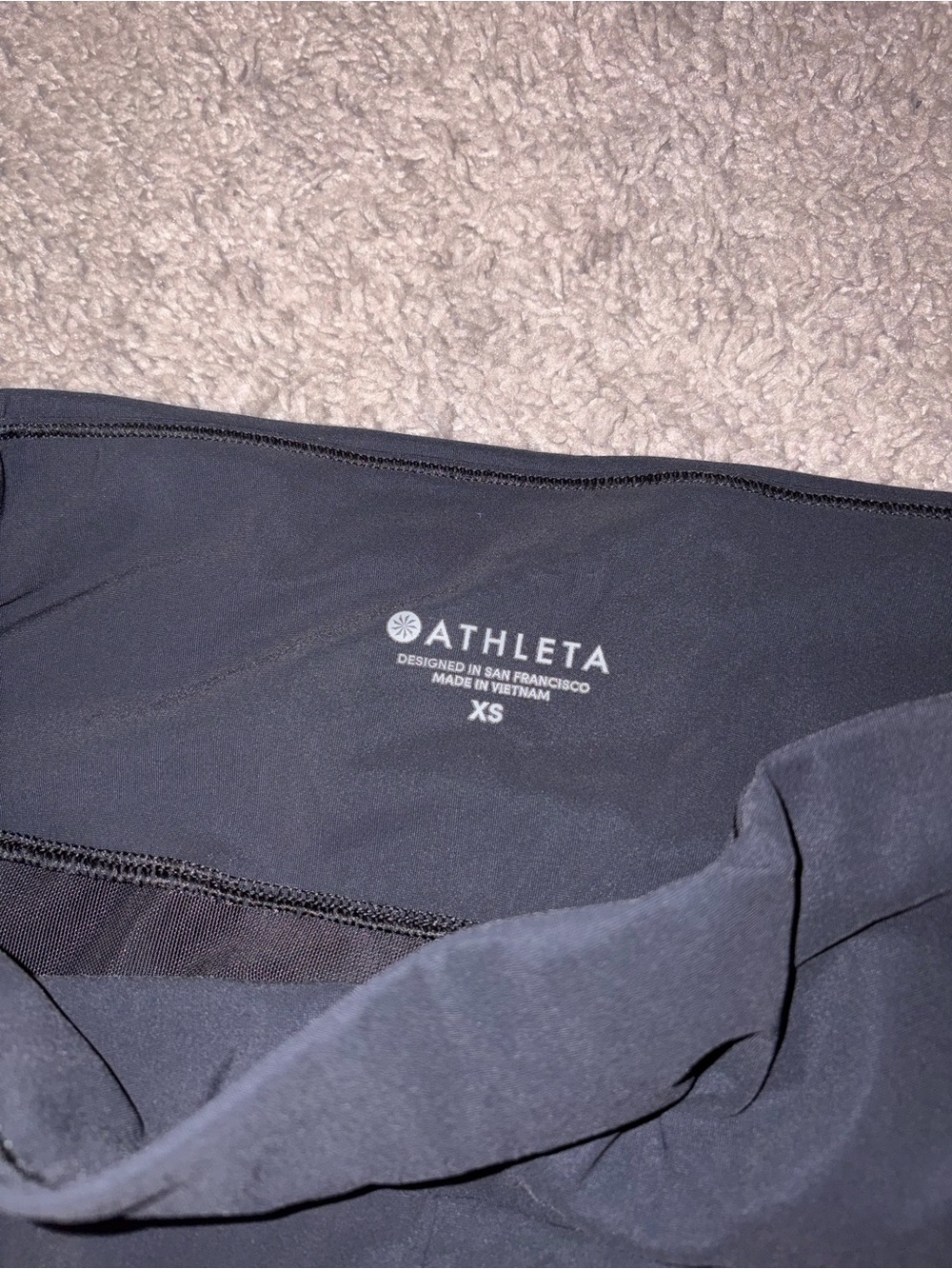 Athleta Black Wide Leg Pants - Picture 2 of 7